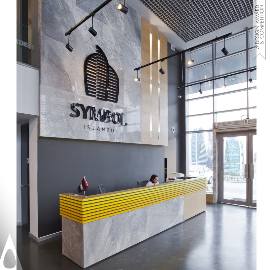 Symbol Istanbul Sales Office Design designed by Gonye Proje Tasarim