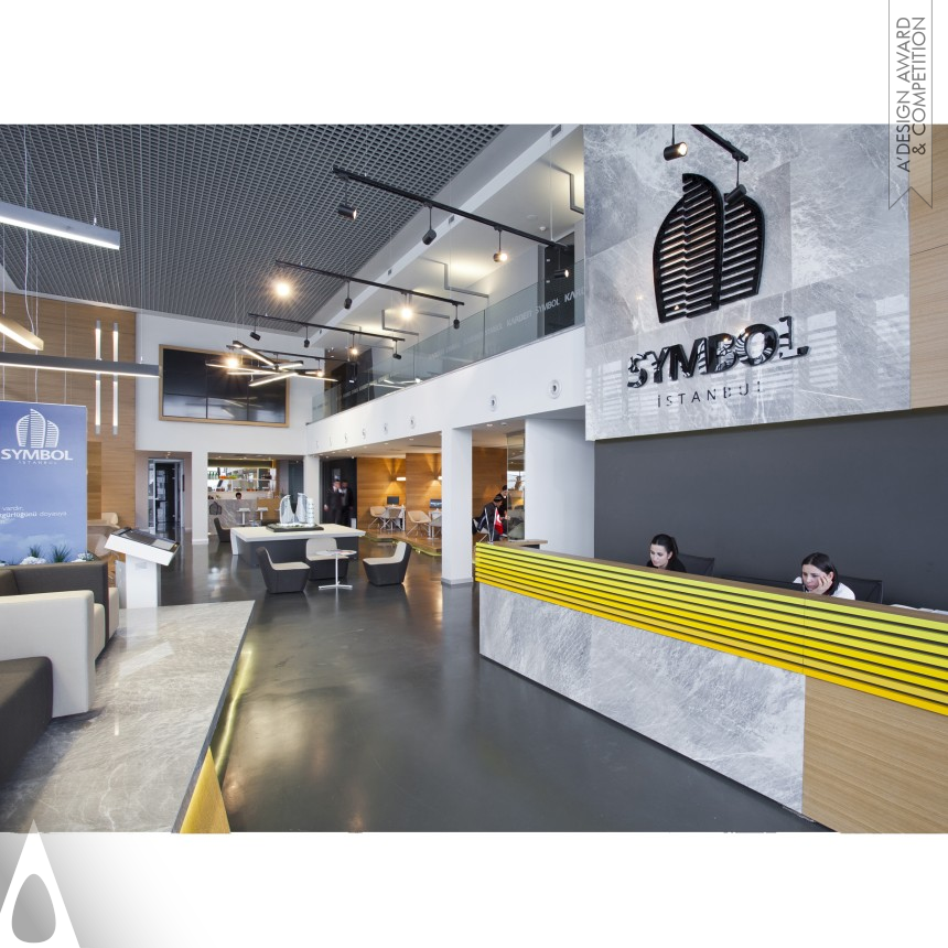 Symbol Istanbul Sales Office Design - Silver Interior Space and Exhibition Design Award Winner