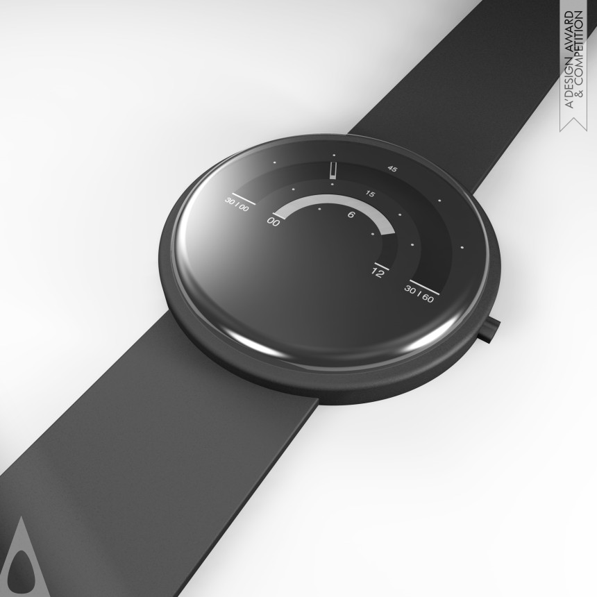 Silver Jewelry Design Award Winner 2014 Kaari Analogue watch 