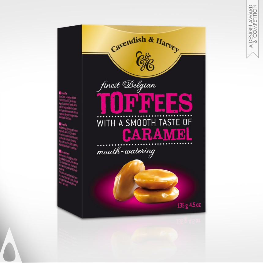 Fudge & Toffee designed by Gabriel Design Team