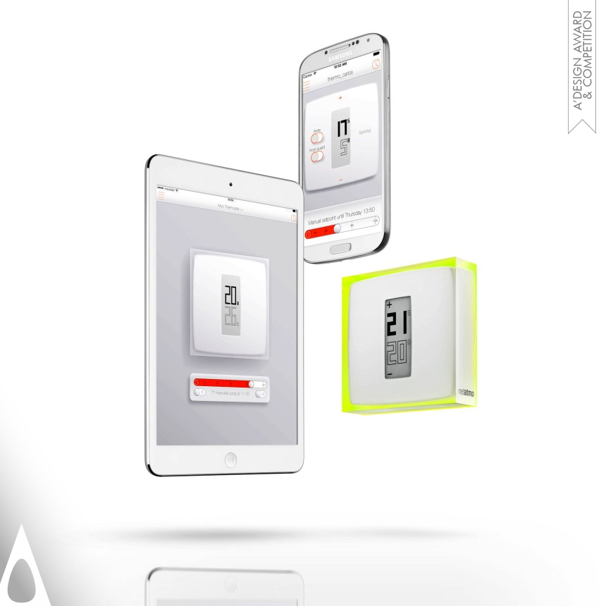 The Thermostat for Smartphone designed by Philippe Starck & Francois Humbert