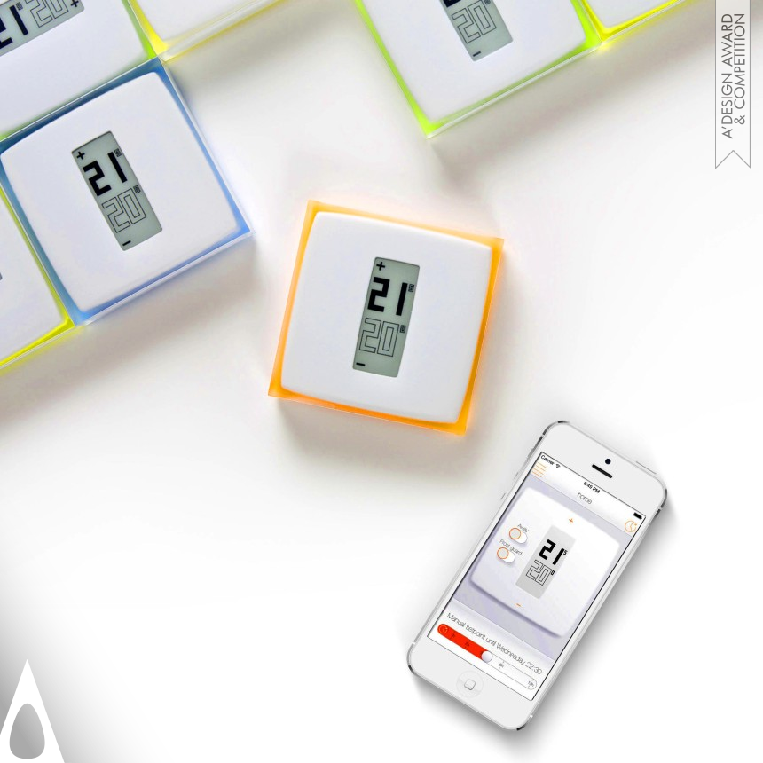 The Thermostat for Smartphone - Golden Home Appliances Design Award Winner