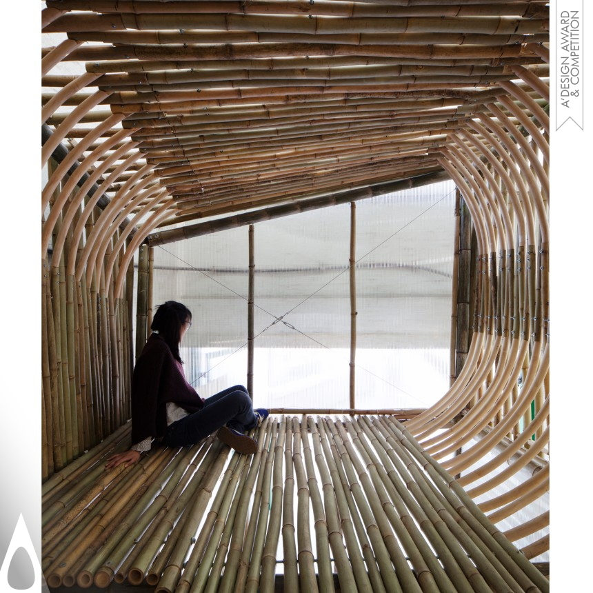 Silver Architecture, Building and Structure Design Award Winner 2014 Bamboo Micro-Housing Transitional Residence 