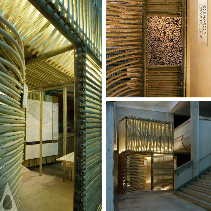 Bamboo Micro-Housing designed by Dylan Baker-Rice