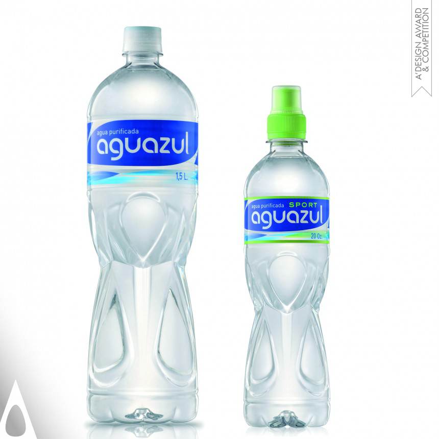 Aguazul - Iron Packaging Design Award Winner