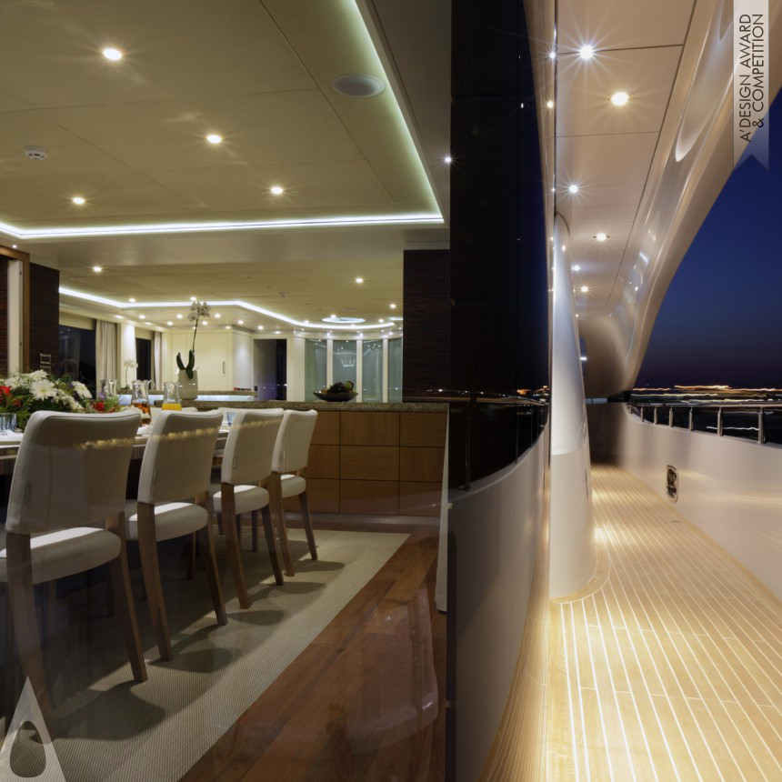 Luuk V. van Zanten Luxury Power Catamaran Superyacht