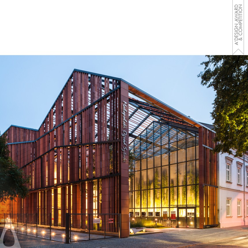 Malopolska Garden of Arts (MGA) - Platinum Architecture, Building and Structure Design Award Winner