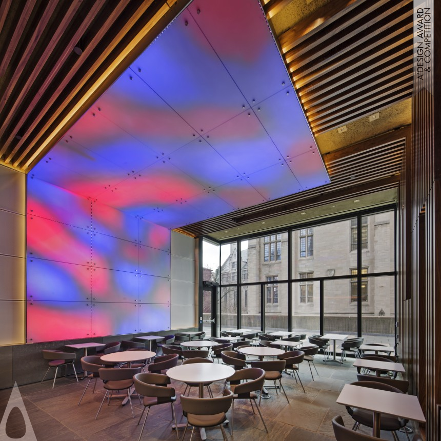 Ground Cafe at Yale University designed by Bentel and Bentel Architects/Planners