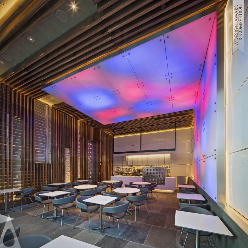 Ground Cafe at Yale University - Silver Interior Space and Exhibition Design Award Winner