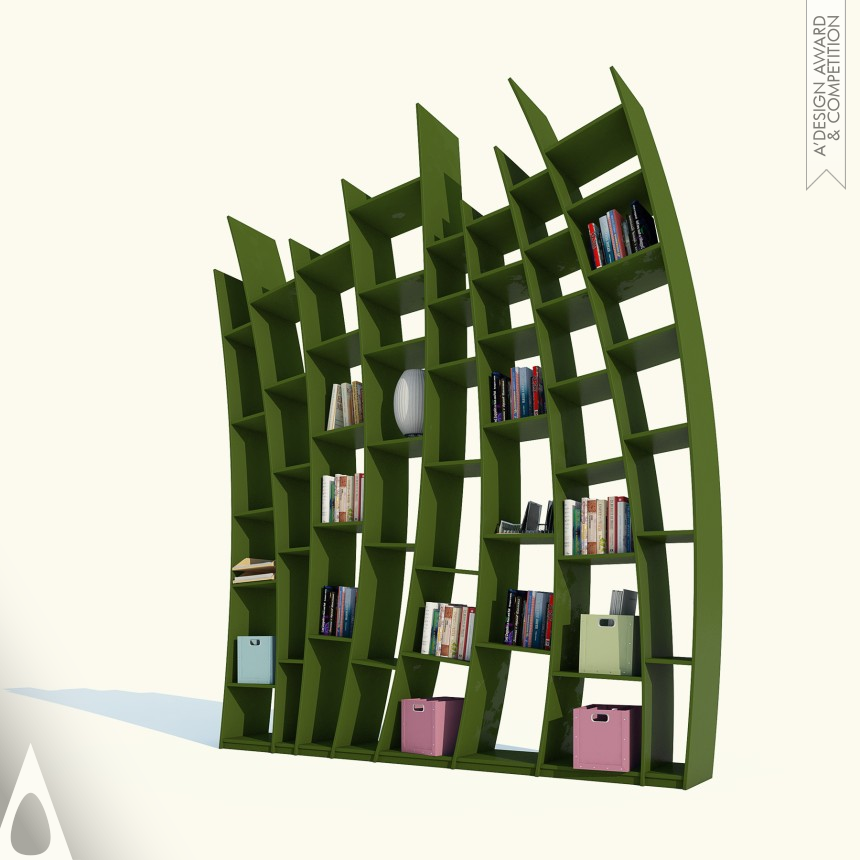 Jiri Pliestik - Bjast Design's High Grass Bookshelf