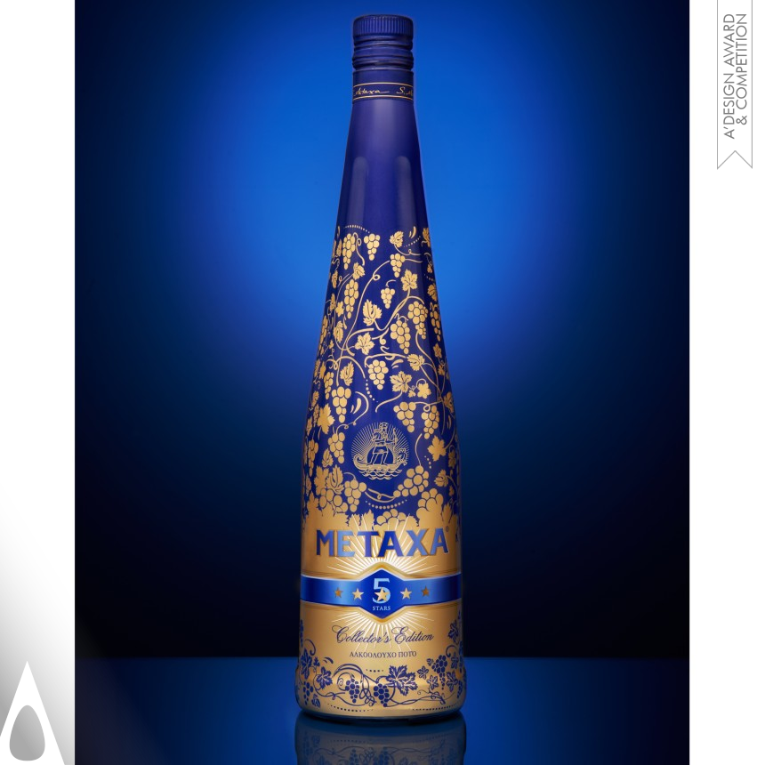 Silver Packaging Design Award Winner 2014 METAXA DEEPER ROOTS Packaging Design 