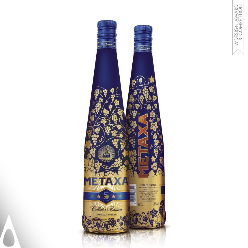 METAXA DEEPER ROOTS - Silver Packaging Design Award Winner