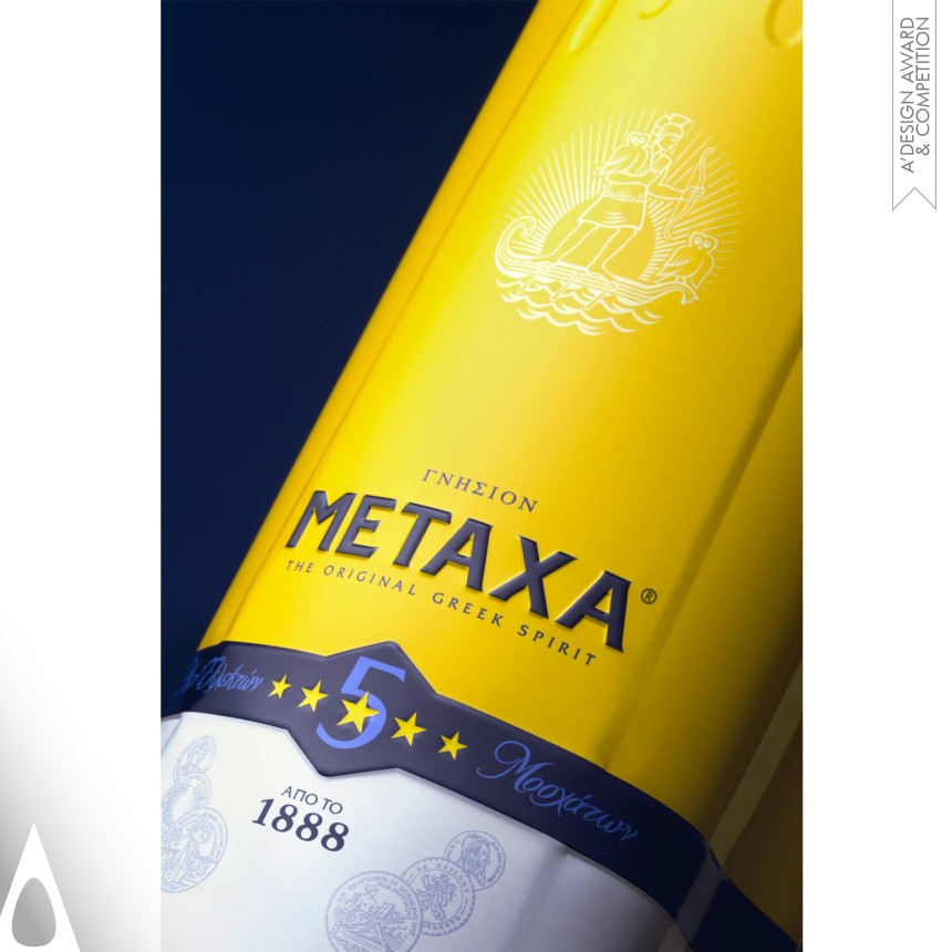 METAXA ON-METAL - Golden Packaging Design Award Winner