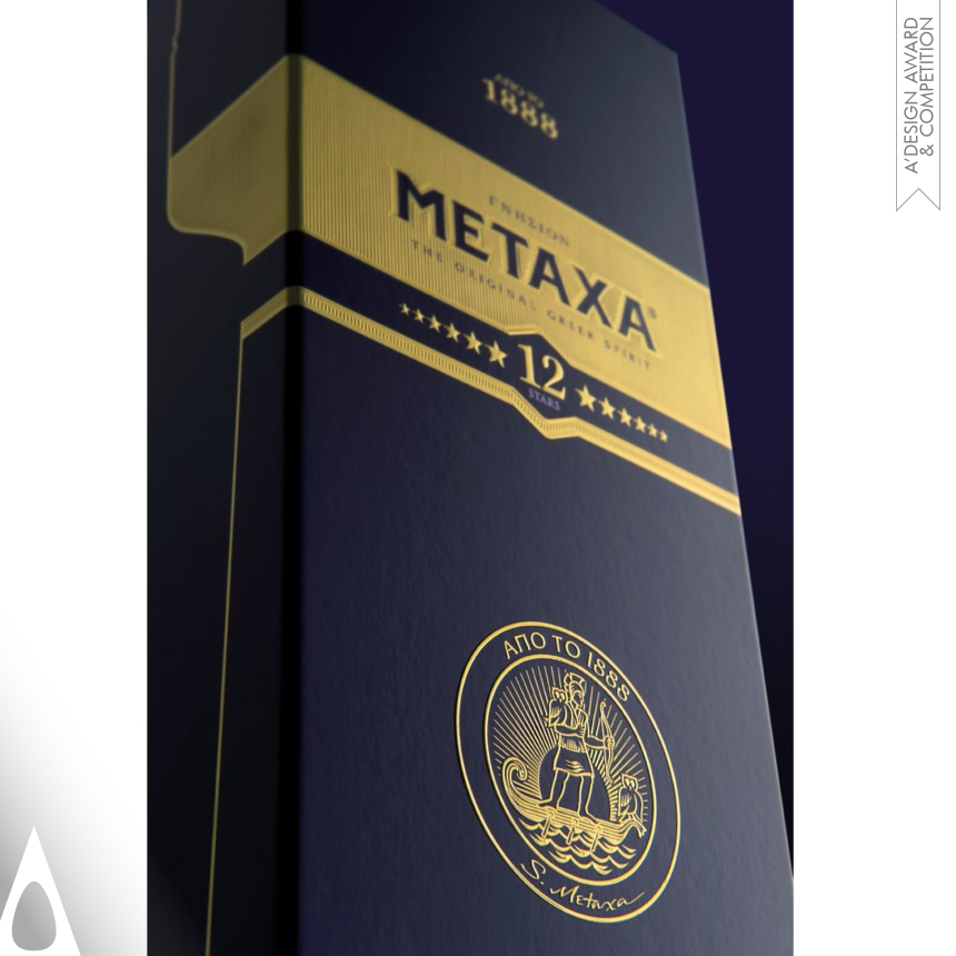 METAXA 12 STARS DISPLAY GIFTBOX designed by The House of Metaxa