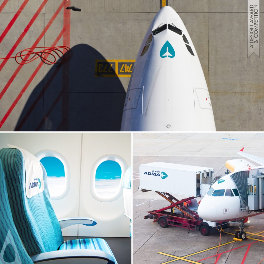 Adria Airways - Golden Graphics, Illustration and Visual Communication Design Award Winner