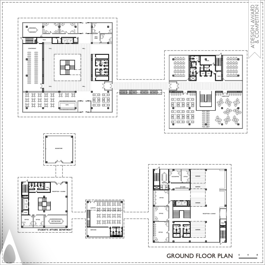 MZ Architects's TechU Ibadan Administrative building