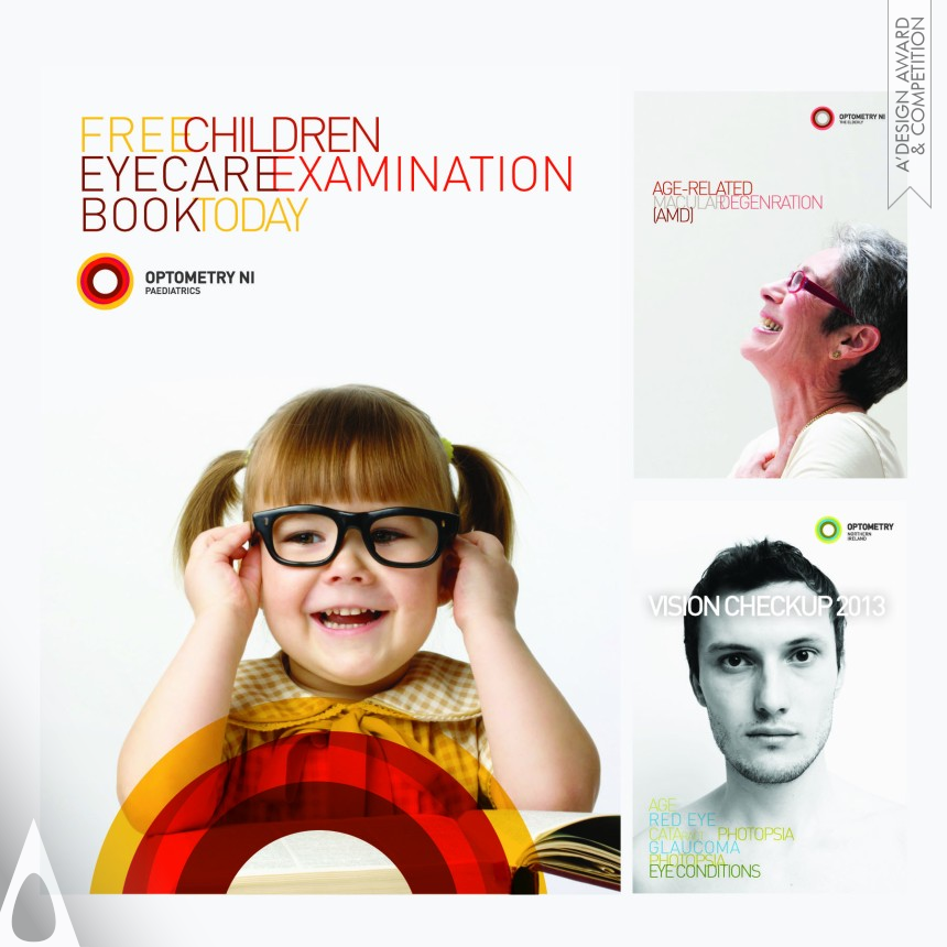 Optometry NI  - Iron Graphics, Illustration and Visual Communication Design Award Winner