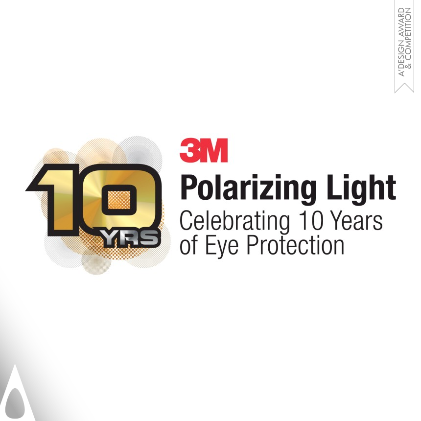 3M PTL 10 Year Anniversary Logo - Iron Graphics, Illustration and Visual Communication Design Award Winner