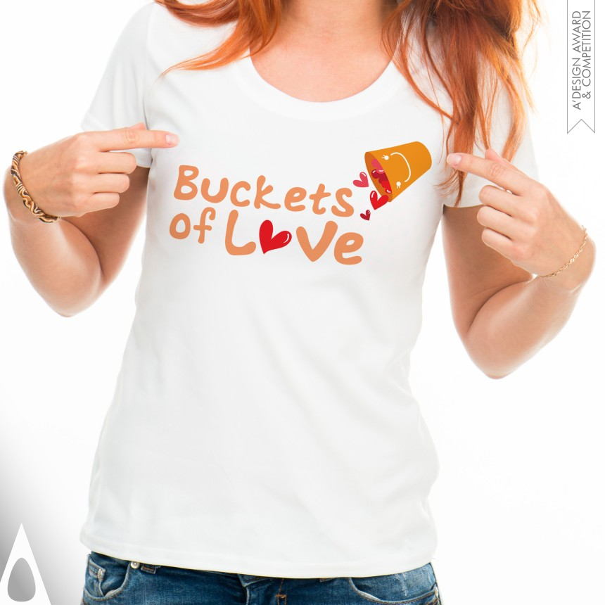 Lawrens Tan, Tan Zi Wei's Buckets of Love Logo Design