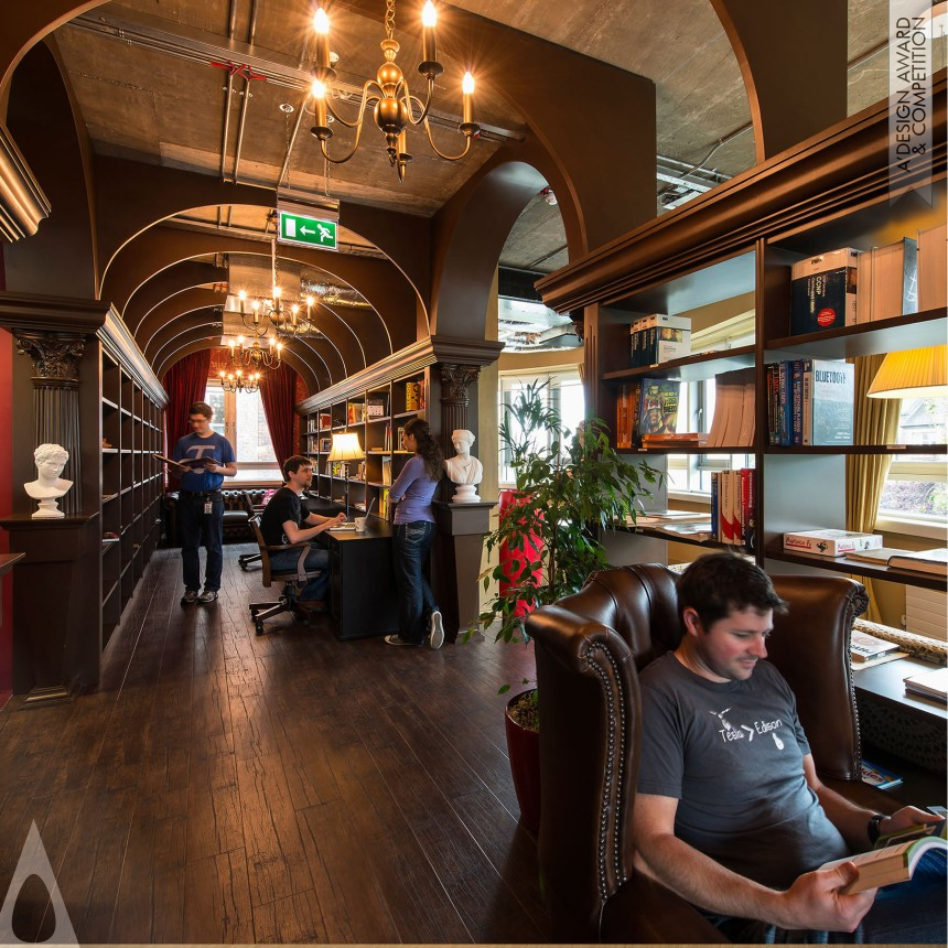 Platinum Interior Space and Exhibition Design Award Winner 2014 Google Campus Dublin Office Interior Design 