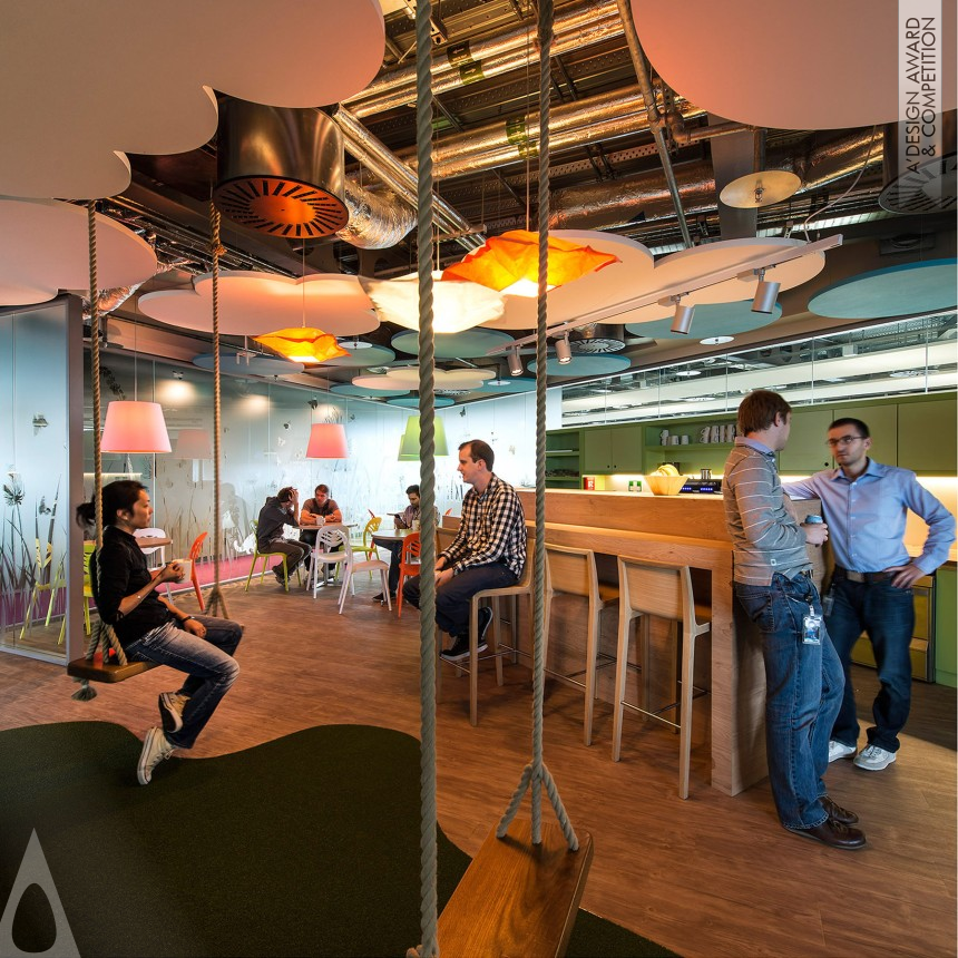 Camenzind Evolution's Google Campus Dublin Office Interior Design