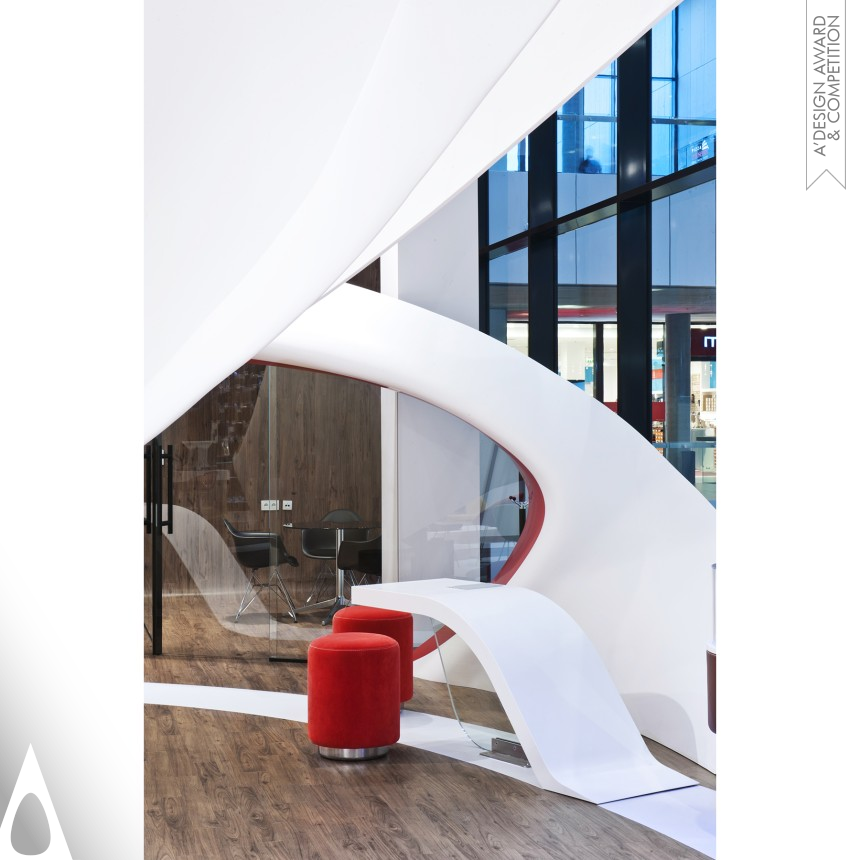 Vodafone - Silver Interior Space and Exhibition Design Award Winner