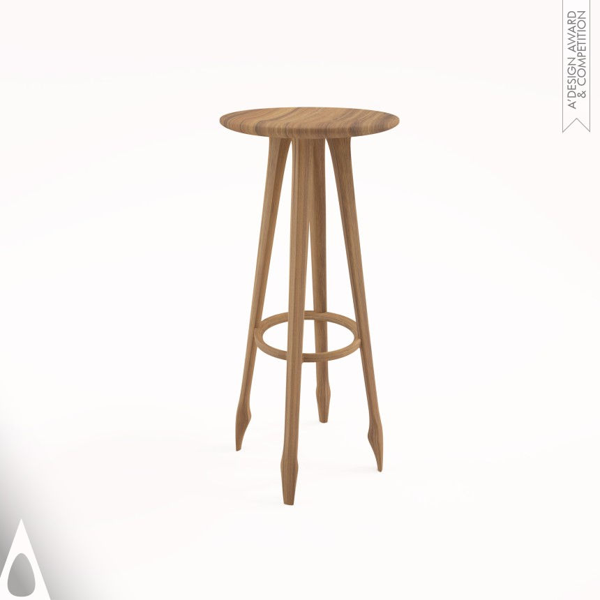 Silver Furniture Design Award Winner 2014 Echape Stool 