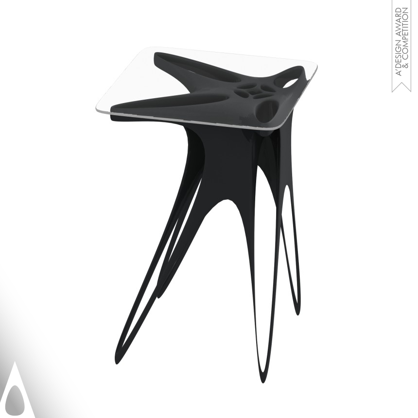 Iron Generative, Algorithmic, Parametric and AI-Assisted Design Award Winner 2014 Par 789232 Bar Table 