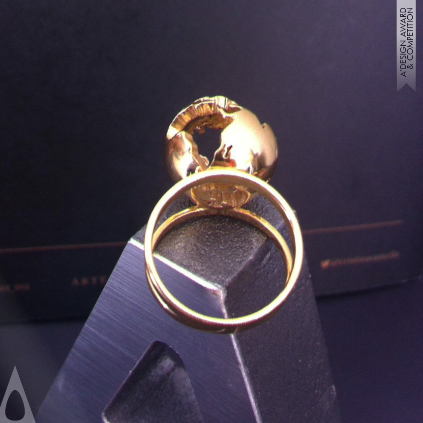 Cristina Ramella's Globe Ring, Artelier by Cristina Ramella Ring 