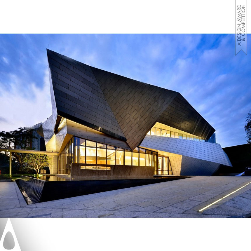 Platinum Architecture, Building and Structure Design Award Winner 2015 Tai Chi Sales Center 