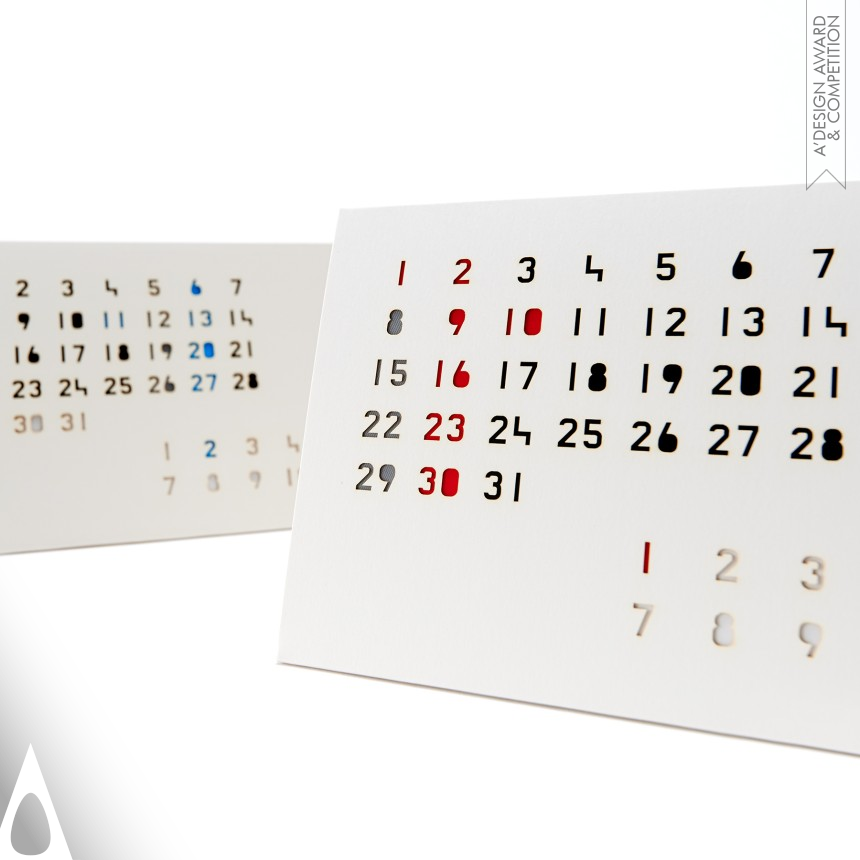 Calendar “Color Cartridge” - Bronze Graphics, Illustration and Visual Communication Design Award Winner