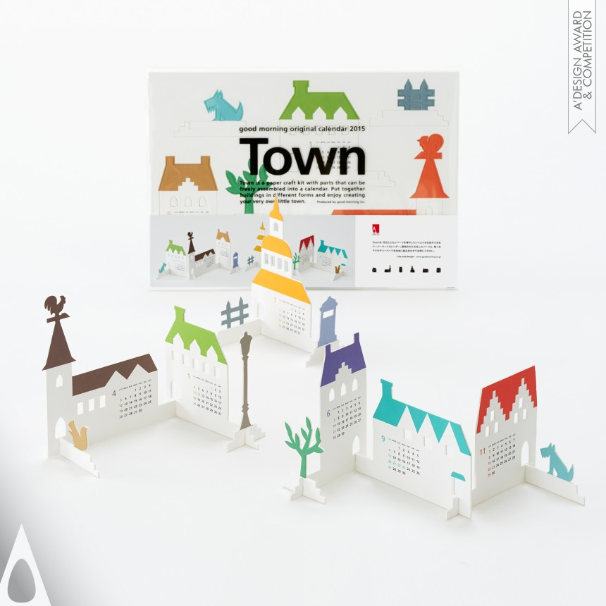 Katsumi Tamura Calendar 2015 “Town”