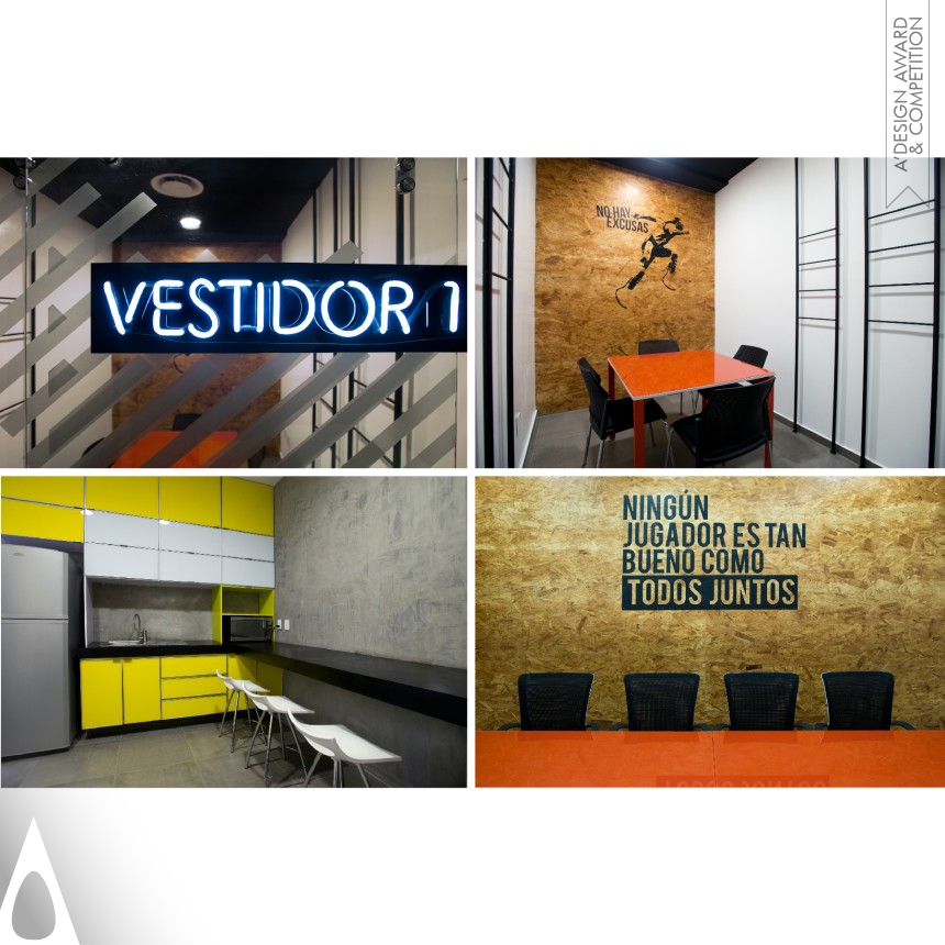 Atletica Sportswear Offices designed by Estudio Claudina Flores