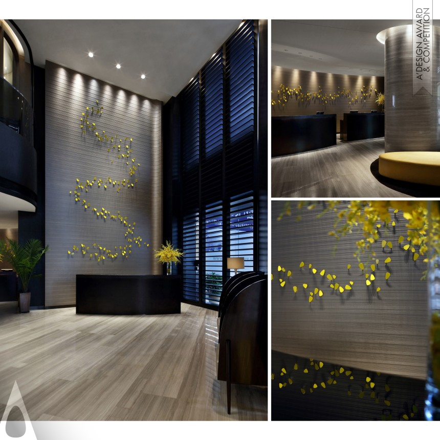 Silver Interior Space and Exhibition Design Award Winner 2015 Grand Mercure Dongguan Humen Business Hotel 