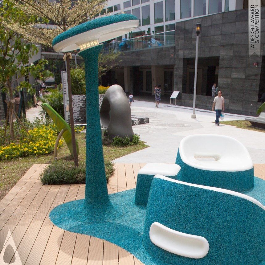 Iron Street Furniture Design Award Winner 2015 Living Inside-out Public park furniture 