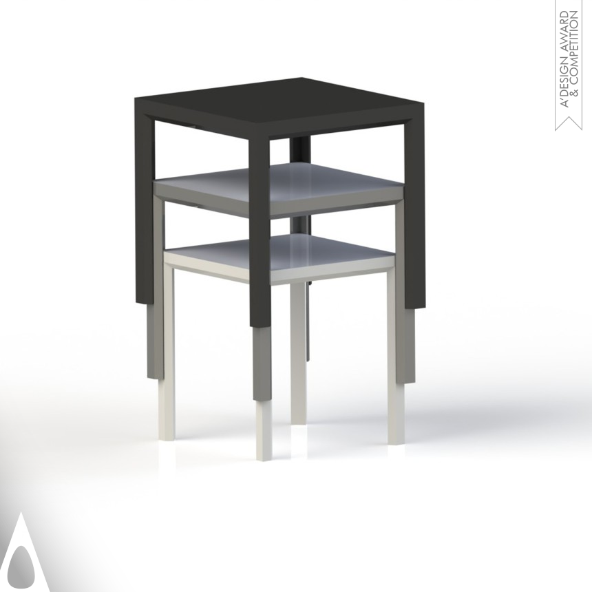 Iron Furniture Design Award Winner 2015 Nestle Table 