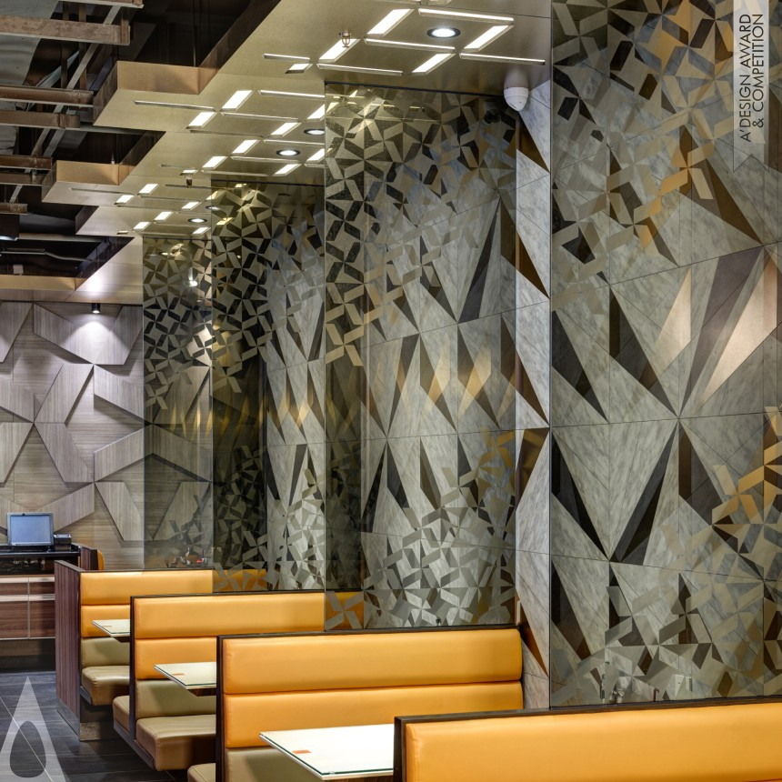 Bronze Interior Space and Exhibition Design Award Winner 2015 Hung Wan  Restaurant 