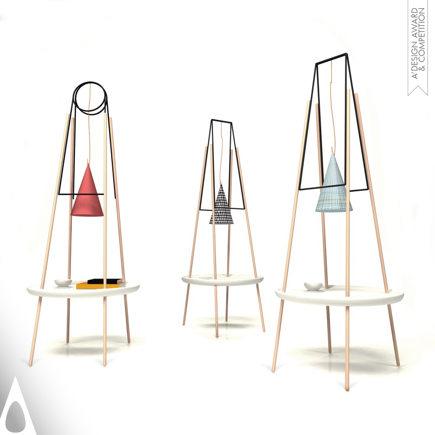 Iron Lighting Products and Fixtures Design Award Winner 2015 Vasa  Floor Lamp 