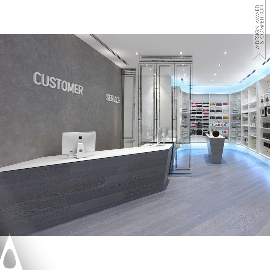 Iron Interior Space and Exhibition Design Award Winner 2015 Outpost 2 - Apple Specialist Retail 