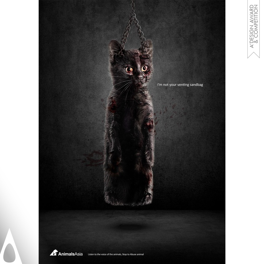 Silver Advertising, Marketing and Communication Design Award Winner 2015 Venting sandbag Public service advertising 