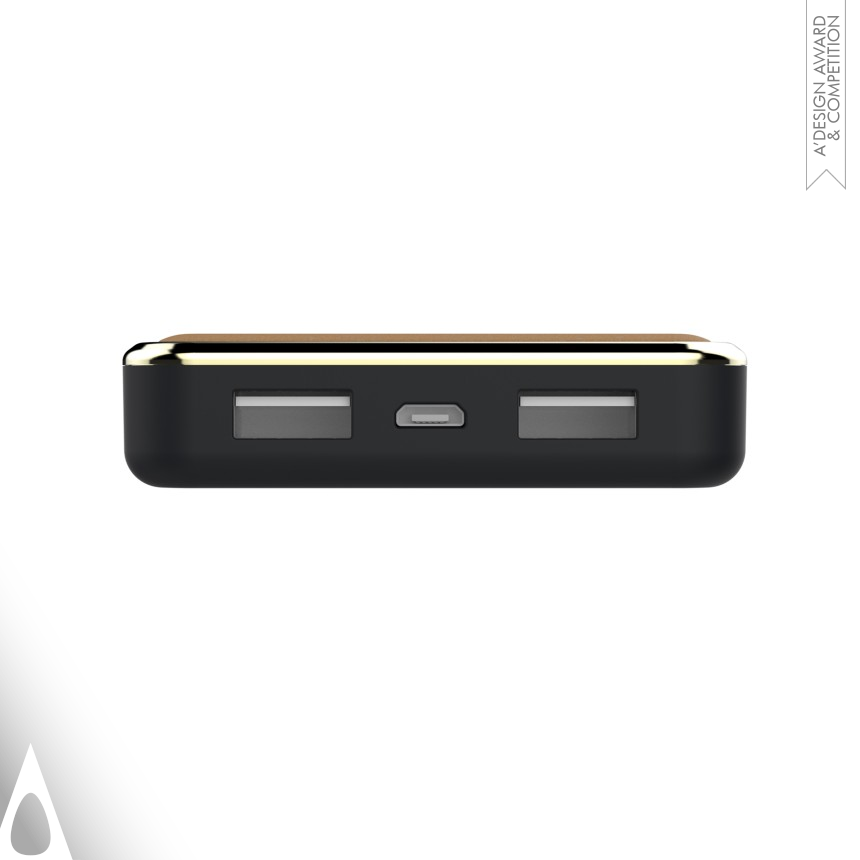 Bronze Digital and Electronic Device Design Award Winner 2015 gosh! Joule Haute Portable Powerbank 