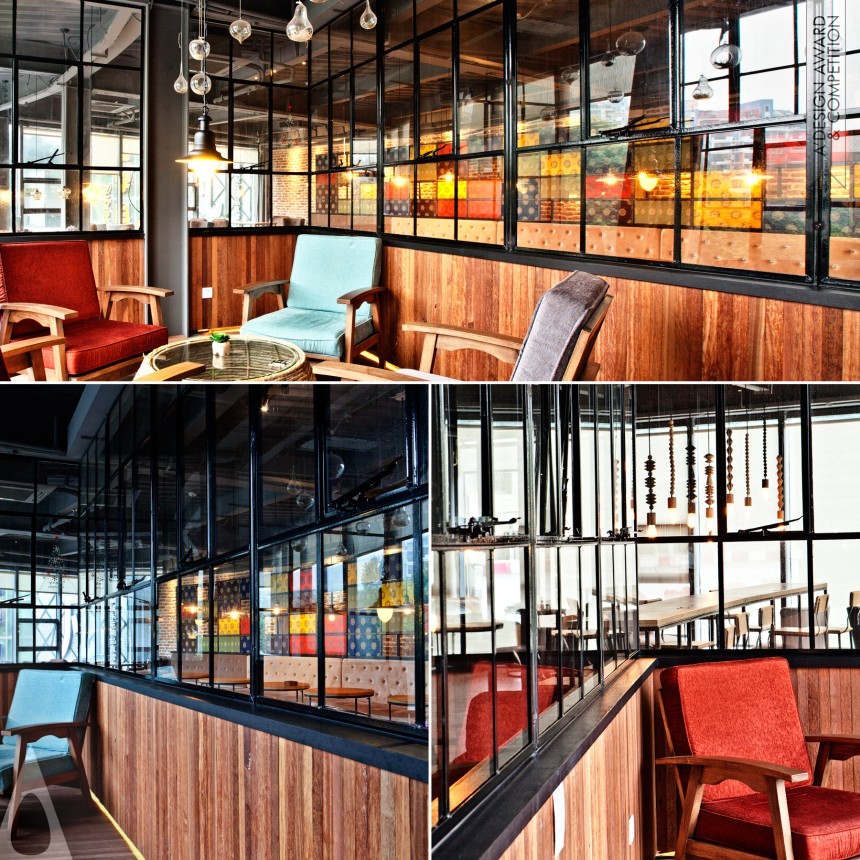 Kongge Caffee - Iron Interior Space and Exhibition Design Award Winner