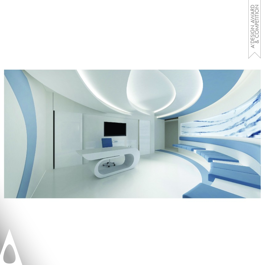 Silver Interior Space and Exhibition Design Award Winner 2015 FACE TOP Clinic 