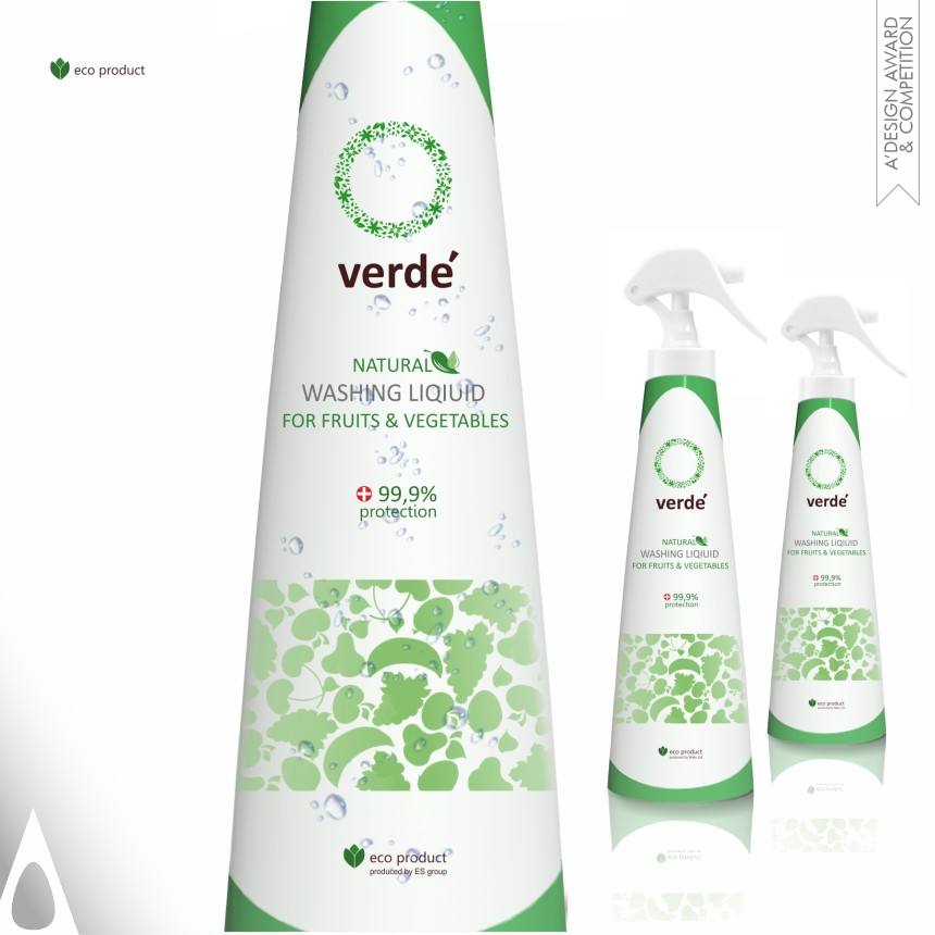 Washing liquid for fruits & vegetables - Iron Packaging Design Award Winner