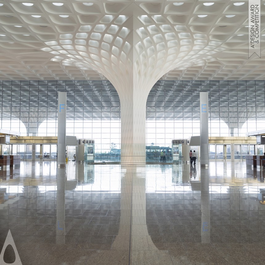 Chhatrapti Shivaji International Airport designed by Skimore, Owings & Merrill LLP