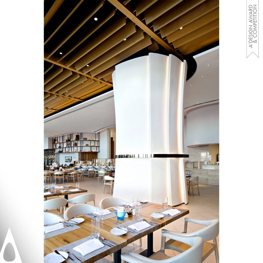 Cafe Bord de Mer designed by Kinney Chan, Max Cheung, Geo Liu