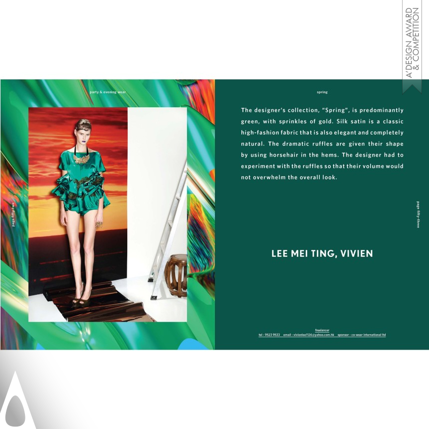 HK Young Fashion Designers' Contest 2014 - Bronze Print and Published Media Design Award Winner