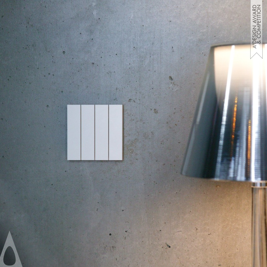 Silver Building Materials and Construction Components Design Award Winner 2015 Aesteem Lightswitch 