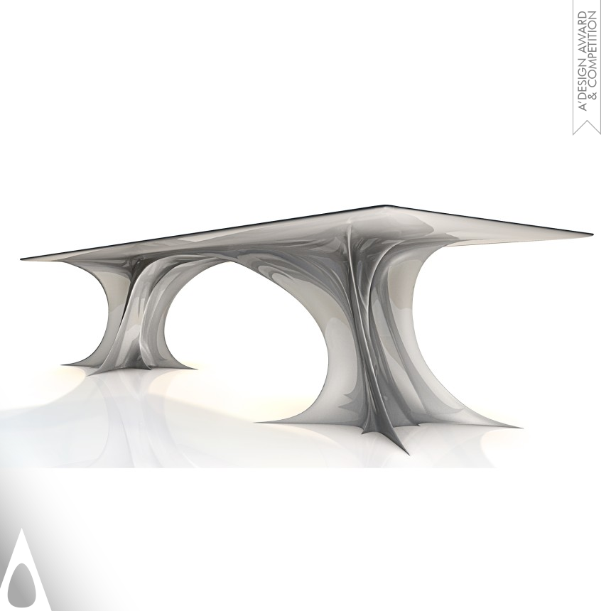 Iron Furniture Design Award Winner 2015 (bio)Plastic Morphologies Table 