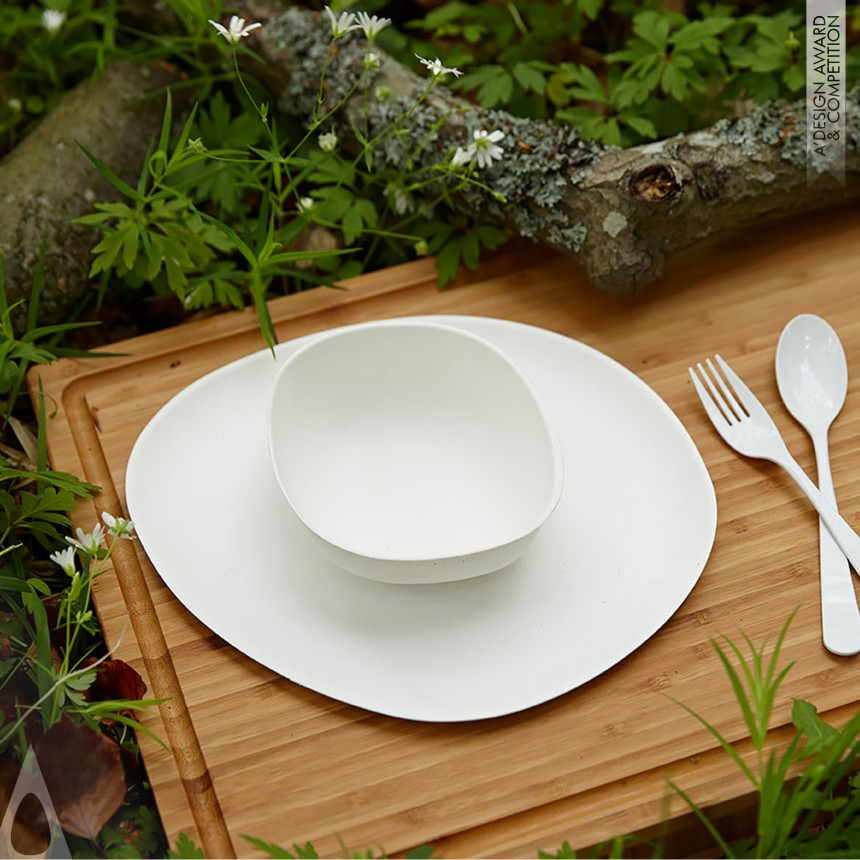 Pebble Bagasse Collection designed by Simi Gauba